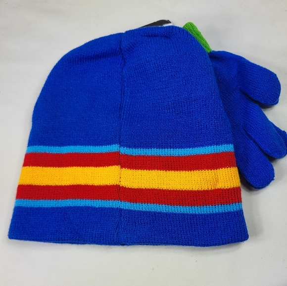Nickelodeon Teenage Mutant Ninja Turtles Beanie & Gloves 2pc Set One Sz - Picture 3 of 6